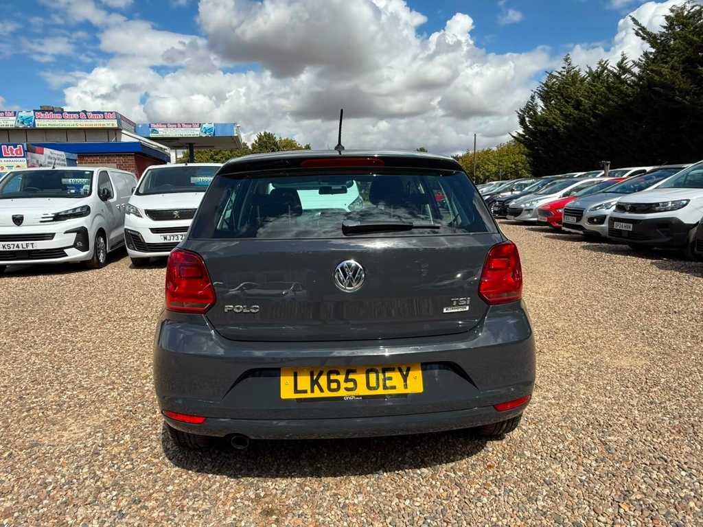 Volkswagen Polo 1.2 Tsi Bluemotion Tech Se Dsg Euro 6 Ss LK65OEY Grey #4
