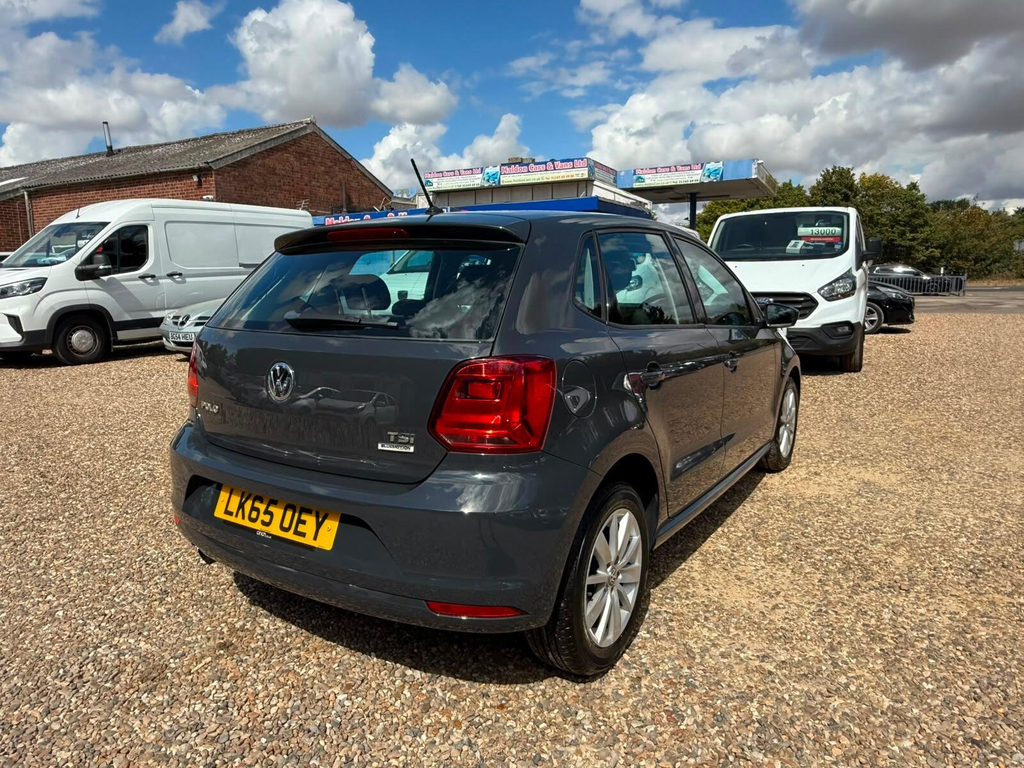 Volkswagen Polo 1.2 Tsi Bluemotion Tech Se Dsg Euro 6 Ss LK65OEY Grey #5