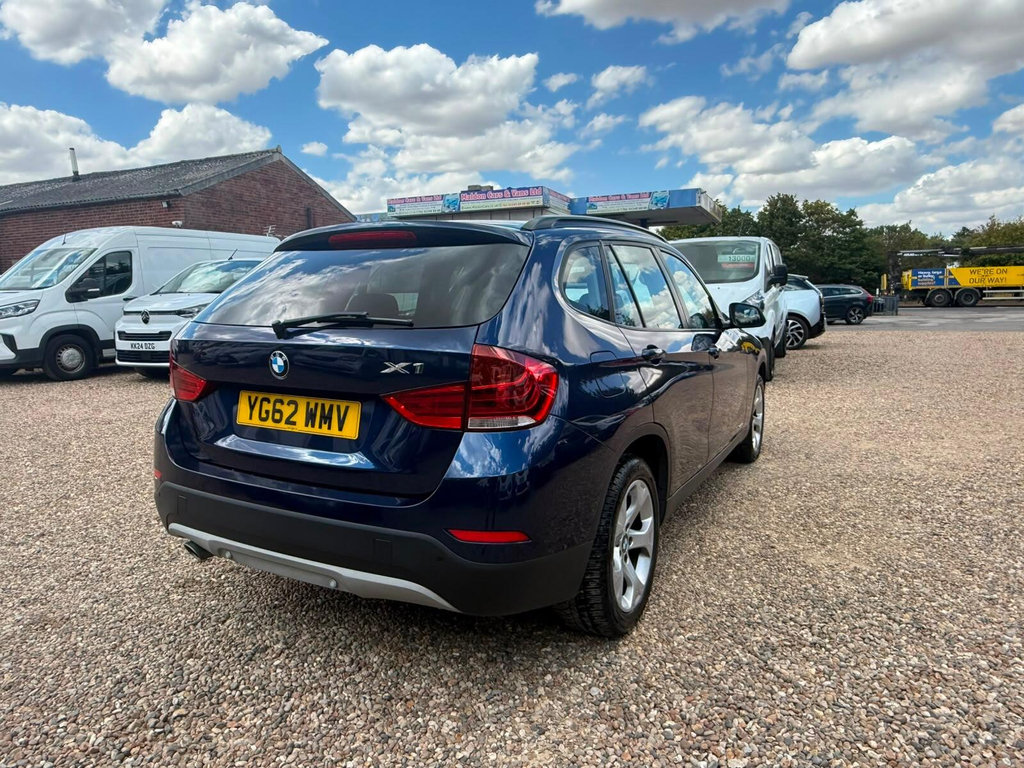 BMW X1 2.0 18D Se Xdrive Euro 5 Ss YG62WMV Blue #5
