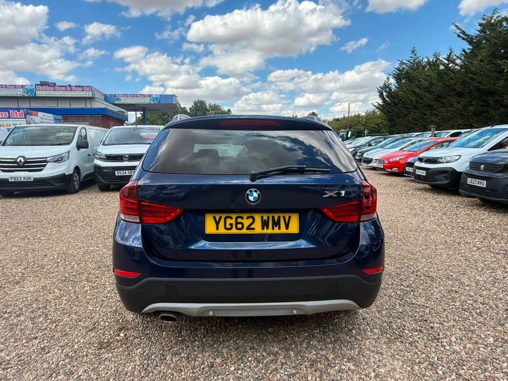 BMW X1 2.0 18D Se Xdrive Euro 5 Ss YG62WMV Blue #4