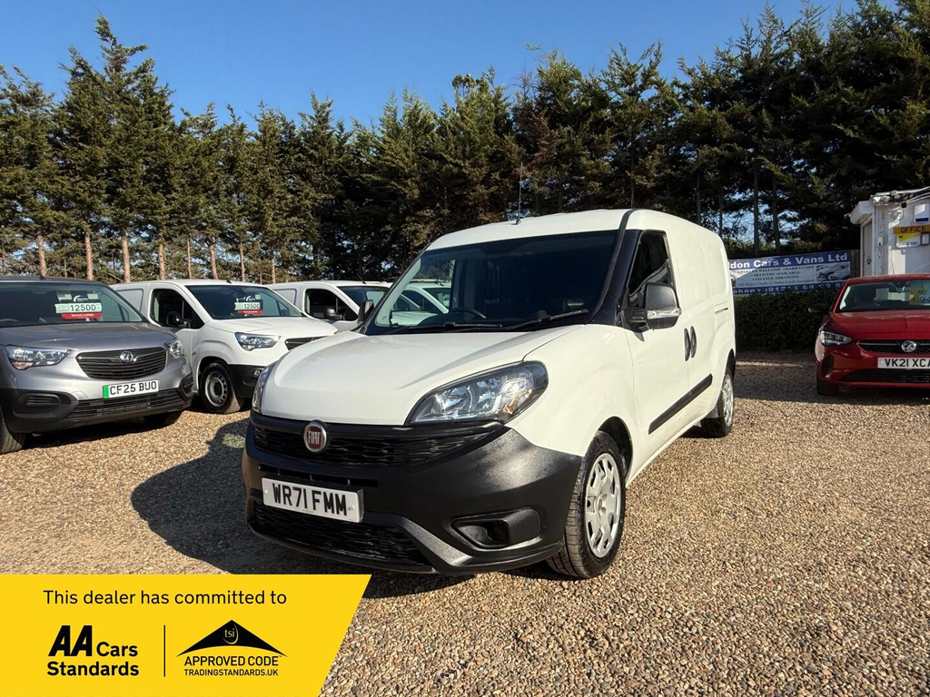 Fiat Doblo 1.3 Multijetii Maxi L2 H1 Euro 6 Ss 6Dr White