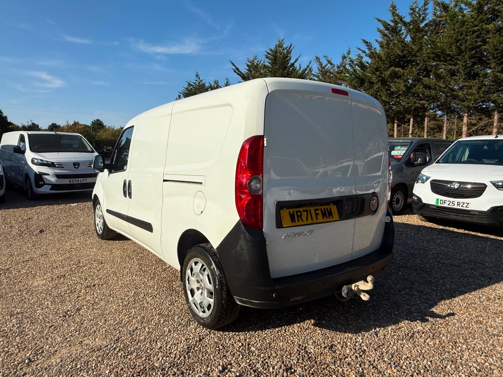 Fiat Doblo 1.3 Multijetii Maxi L2 H1 Euro 6 Ss 6Dr White #3