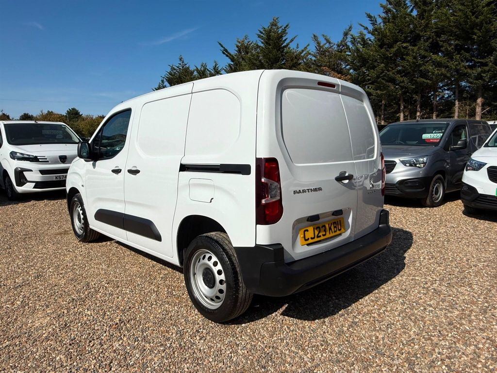 Peugeot Partner 1.5 Bluehdi 1000 Professional Premium Standard P White #3