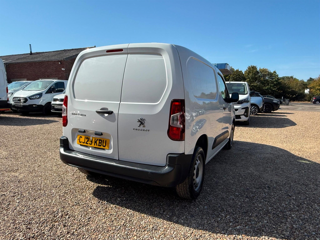 Peugeot Partner 1.5 Bluehdi 1000 Professional Premium Standard P White #5