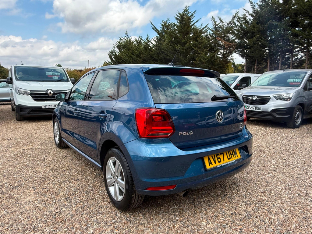 Volkswagen Polo 1.2 Tsi Match Edition Euro 6 Ss Blue #3