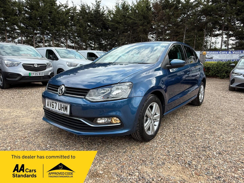 Volkswagen Polo 1.2 Tsi Match Edition Euro 6 Ss Blue