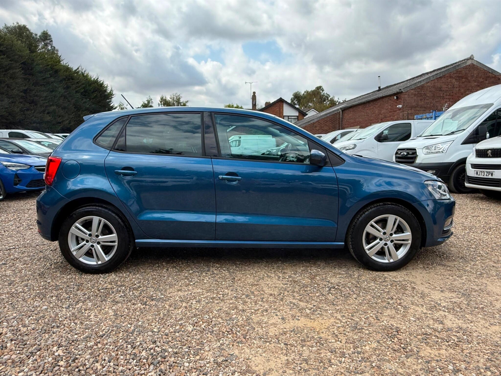 Volkswagen Polo 1.2 Tsi Match Edition Euro 6 Ss Blue #6