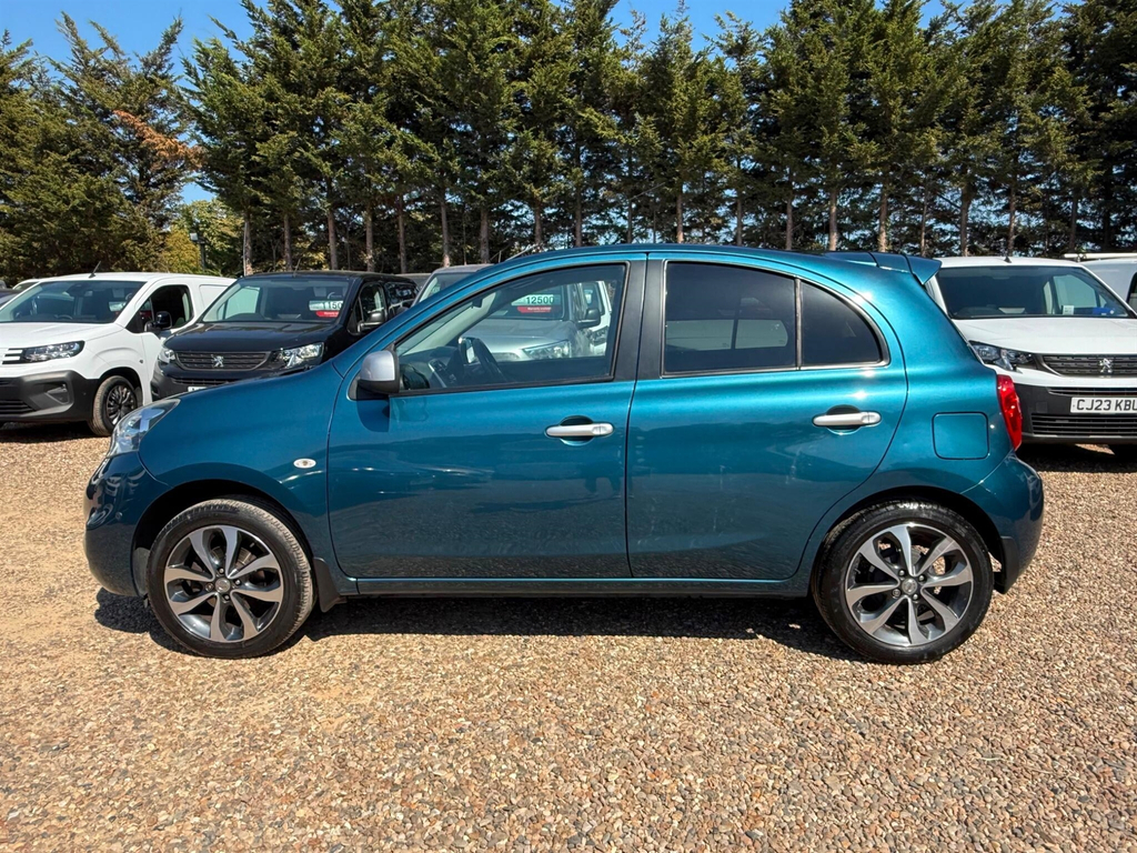 Nissan Micra 1.2 N-tec Euro 6 Blue #2