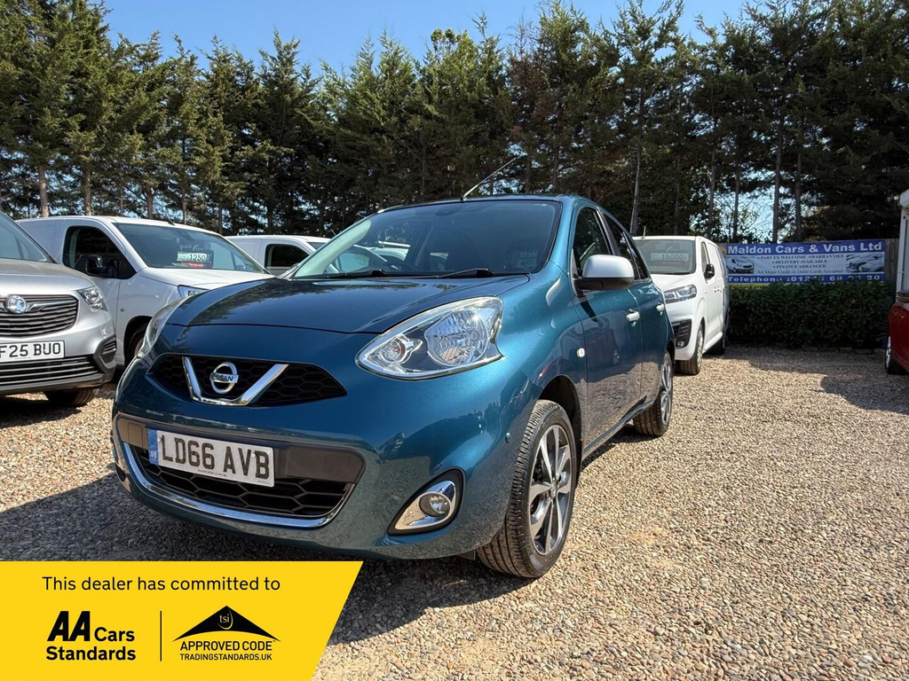 Nissan Micra 1.2 N-tec Euro 6 Blue