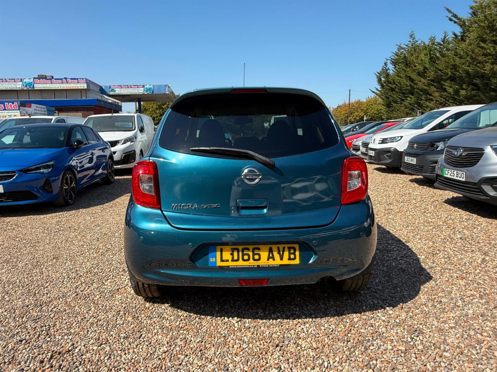 Nissan Micra 1.2 N-tec Euro 6 Blue #4