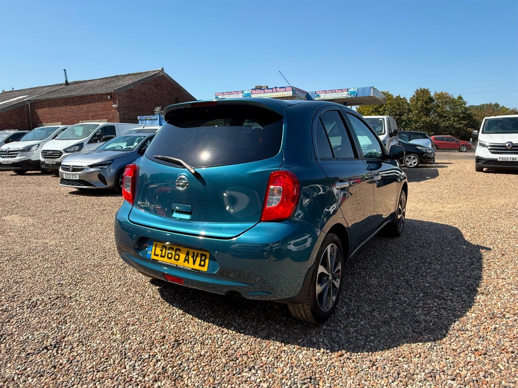 Nissan Micra 1.2 N-tec Euro 6 Blue #5