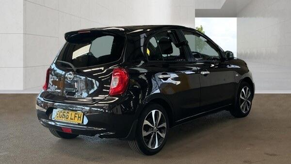 Nissan Micra Hatchback Black #4