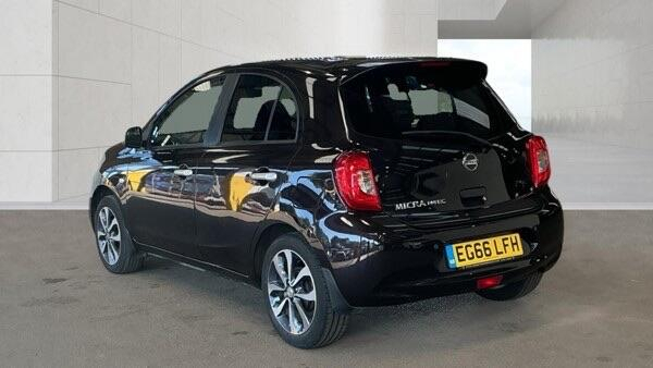 Nissan Micra Hatchback Black #3