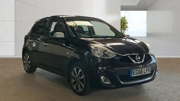 Nissan Micra Hatchback Black #6