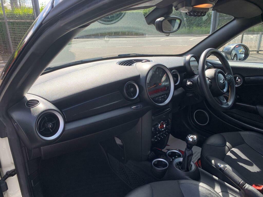 Mini Coupe 1.6 Cooper S Euro 5 S S UFZ9249 White #5