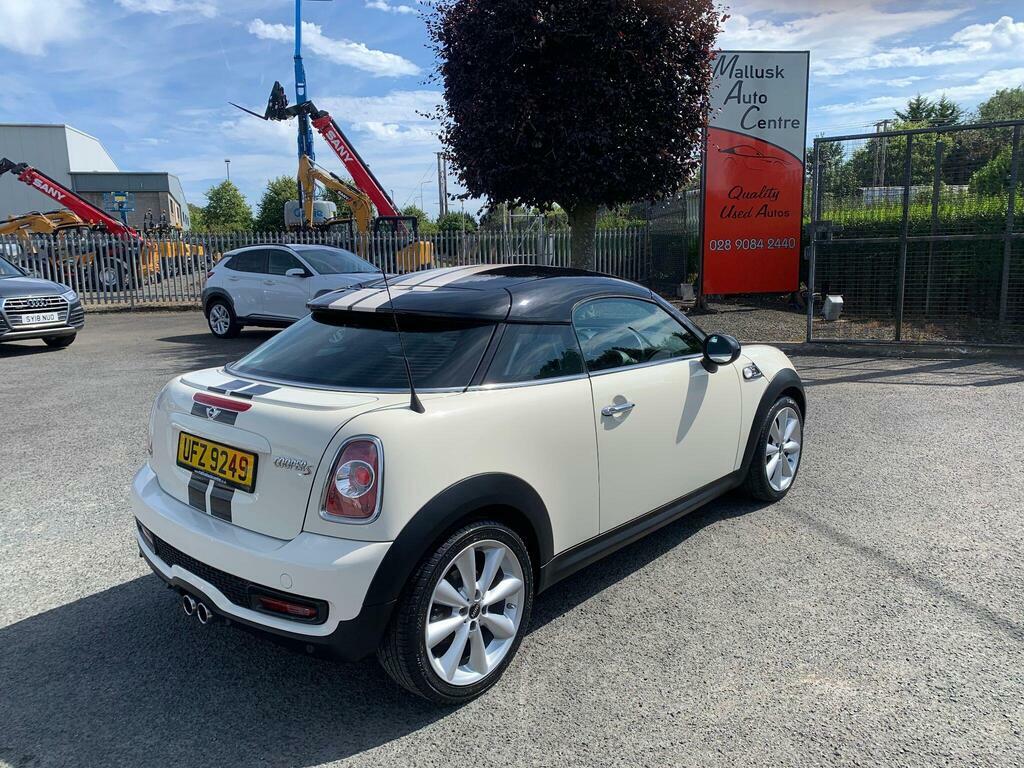 Mini Coupe 1.6 Cooper S Euro 5 S S UFZ9249 White #4