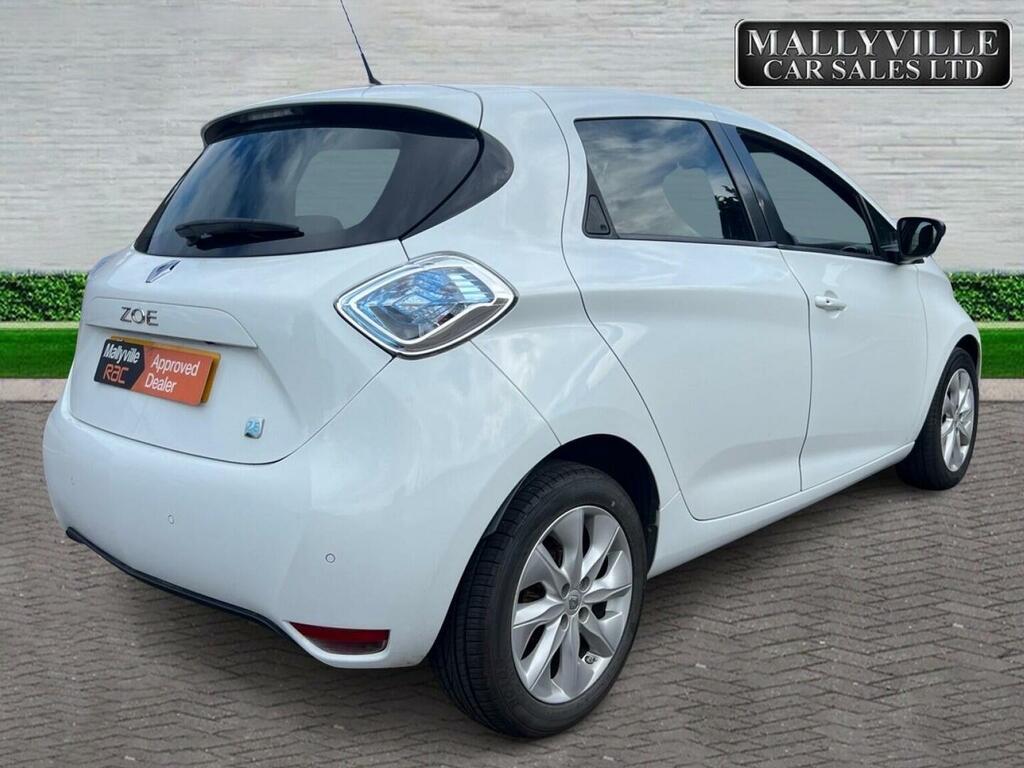 Renault Zoe Hatchback 22Kwh Dynamique Nav Battery Le White #6
