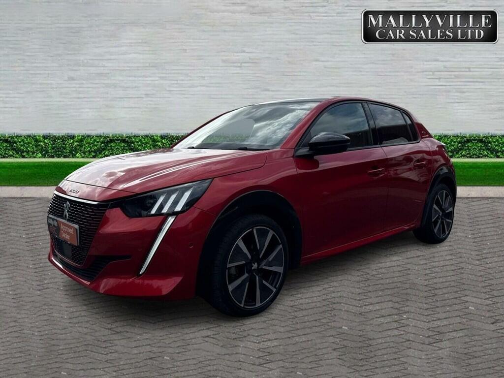 Peugeot e-208 Hatchback 50Kwh Gt 202020 Red #2