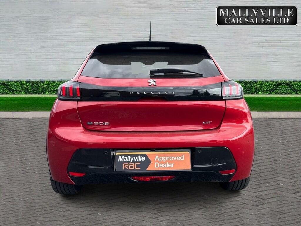 Peugeot e-208 Hatchback 50Kwh Gt 202020 Red #6