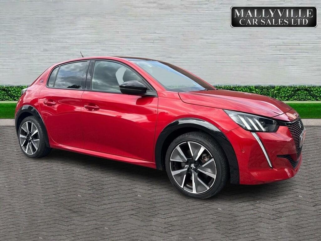Peugeot e-208 Hatchback 50Kwh Gt 202020 Red