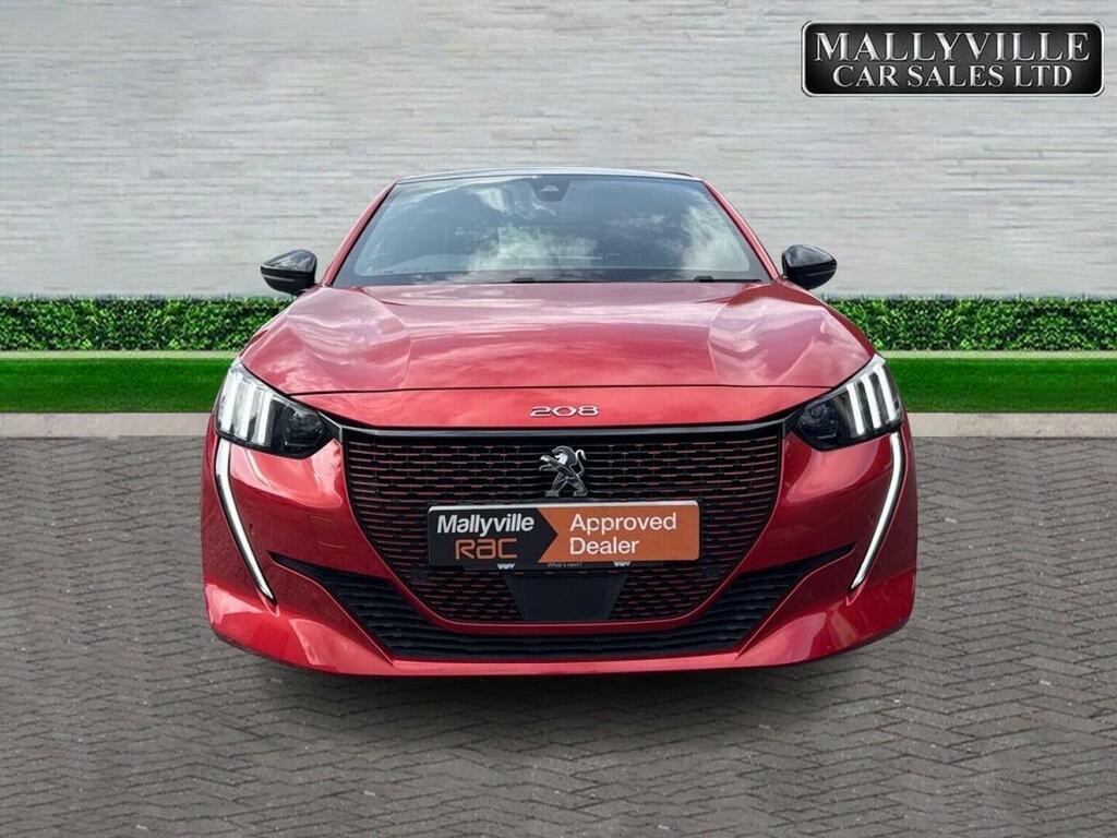 Peugeot e-208 Hatchback 50Kwh Gt 202020 Red #3