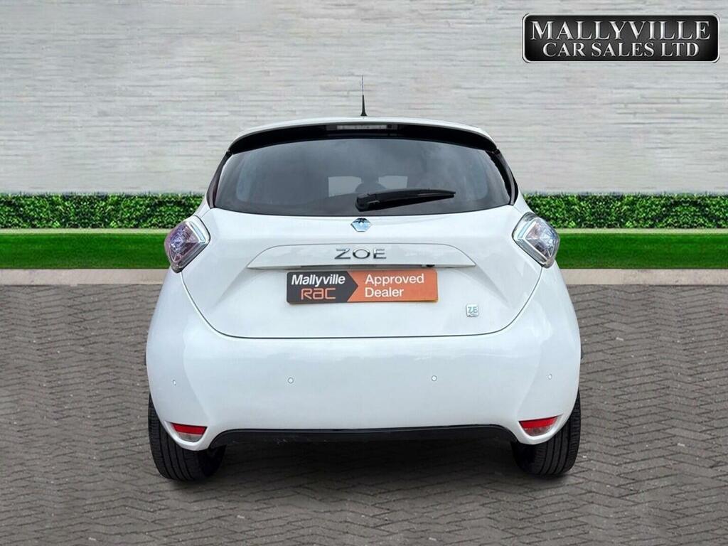 Renault Zoe Hatchback 22Kwh Dynamique Nav I 20156 White #4