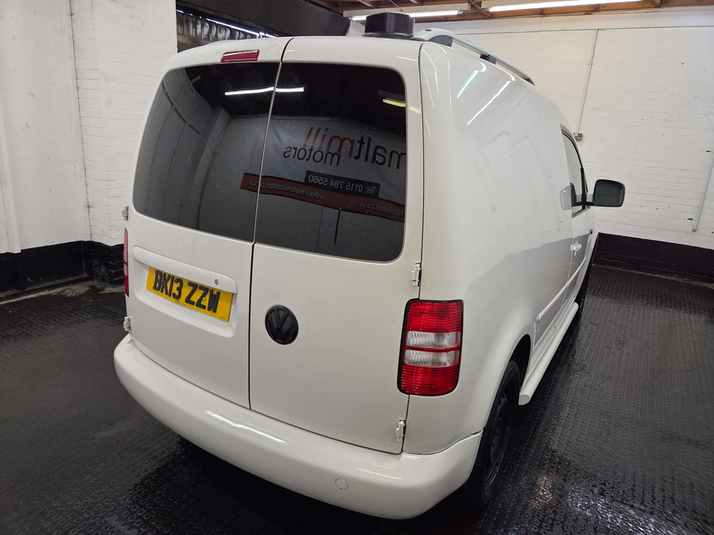 Volkswagen Caddy C20 Bluemotion Tdi 102 White #6