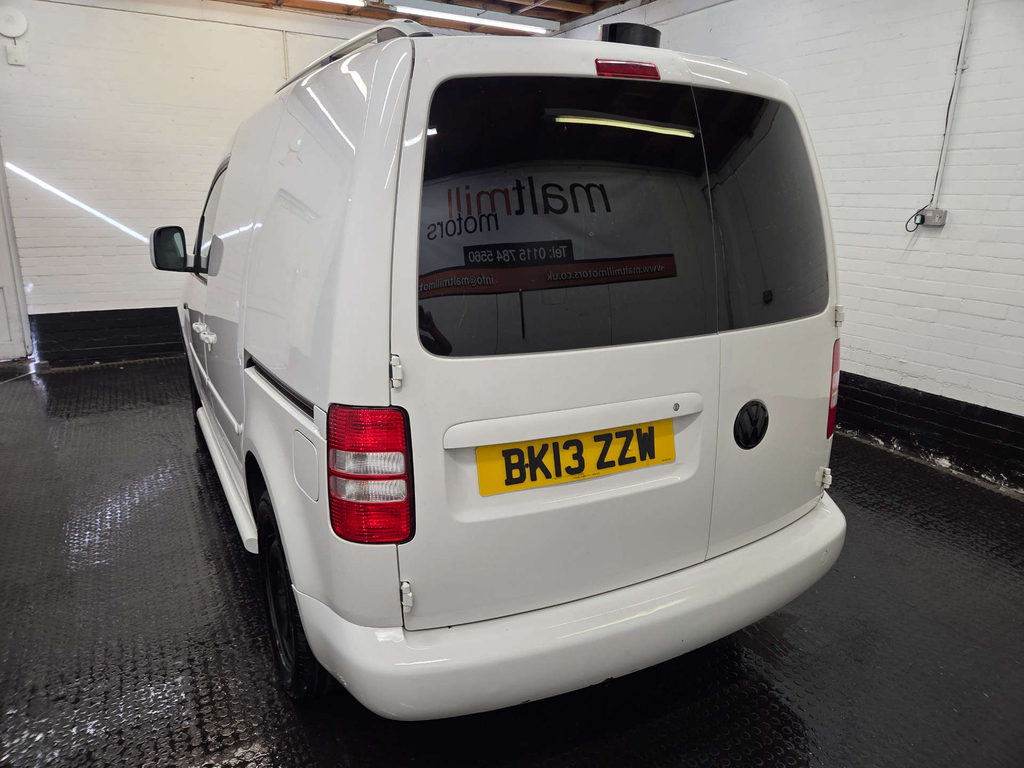 Volkswagen Caddy C20 Bluemotion Tdi 102 White #4