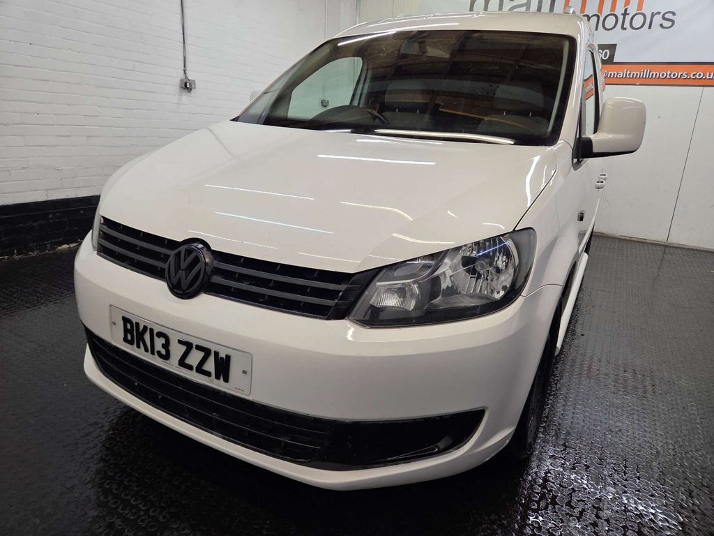 Volkswagen Caddy C20 Bluemotion Tdi 102 White #3