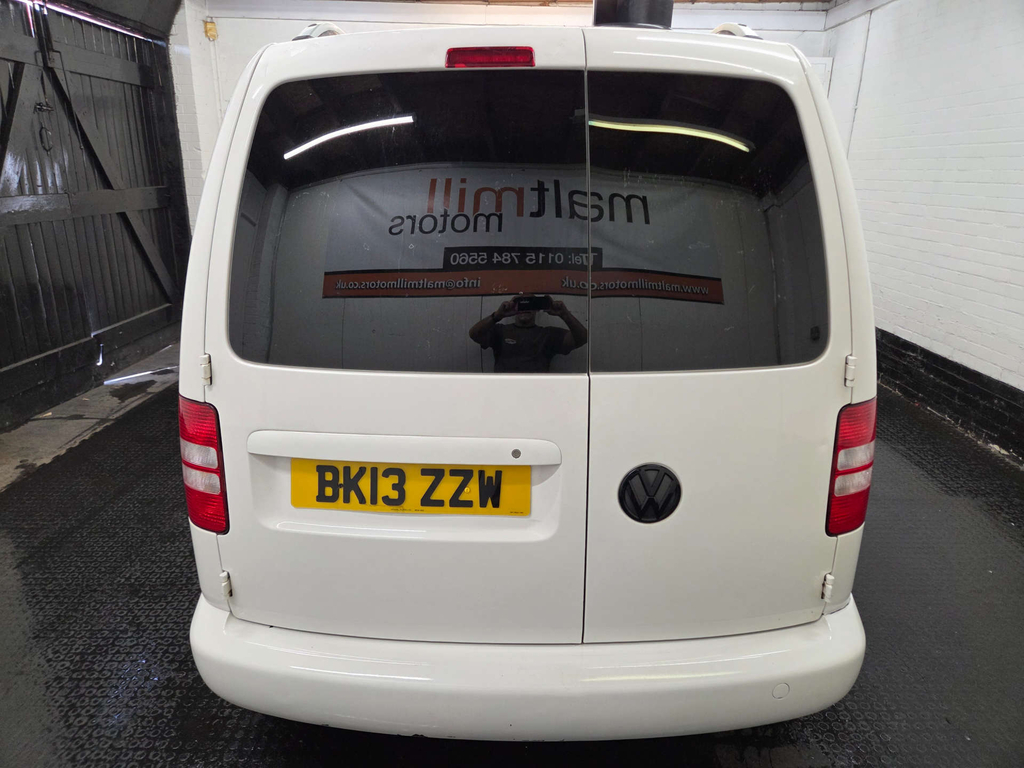 Volkswagen Caddy C20 Bluemotion Tdi 102 White #5
