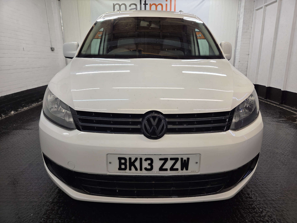 Volkswagen Caddy C20 Bluemotion Tdi 102 White #2