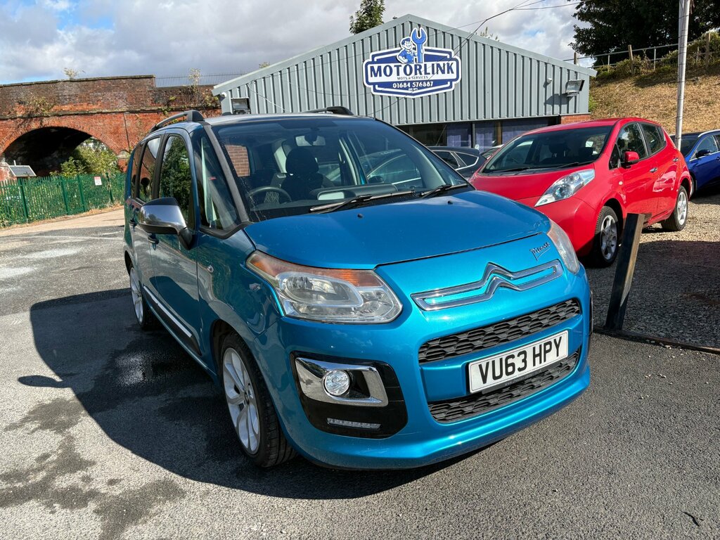Citroen C3 Picasso 1.4 Vti 16V Selection Mpv Euro 5 Blue