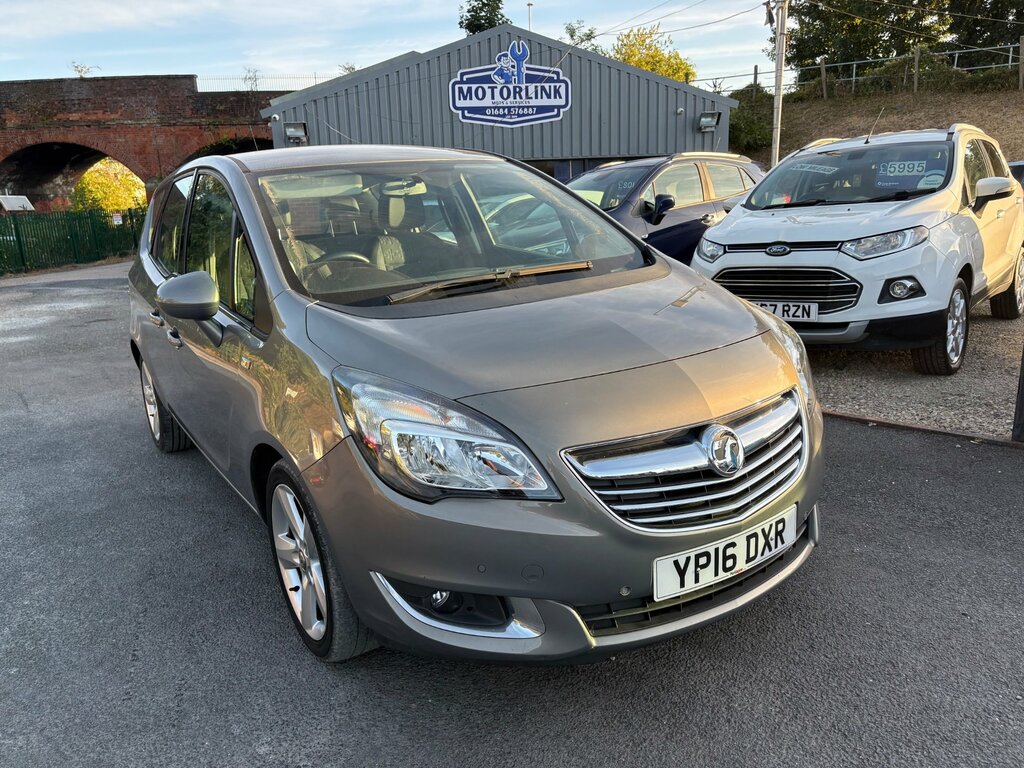 Vauxhall Meriva 1.4I Tech Line Mpv Euro 6 100 P Brown