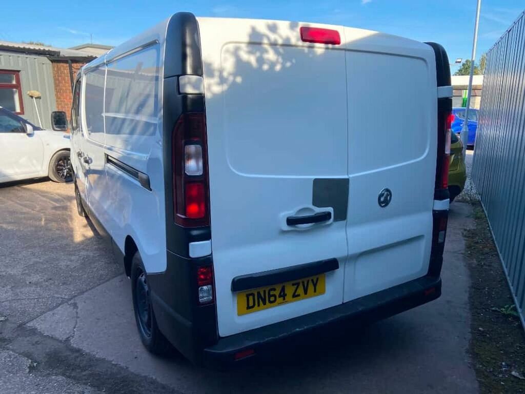 Vauxhall Vivaro Diesel White #4