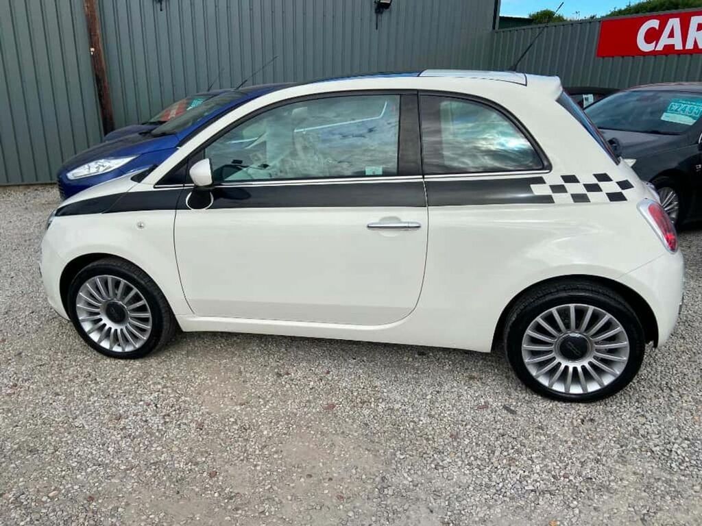 Fiat 500 Lounge .Low Mileage White #5