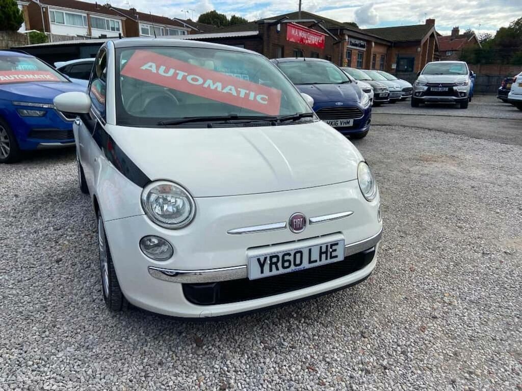 Fiat 500 Lounge .Low Mileage White #3