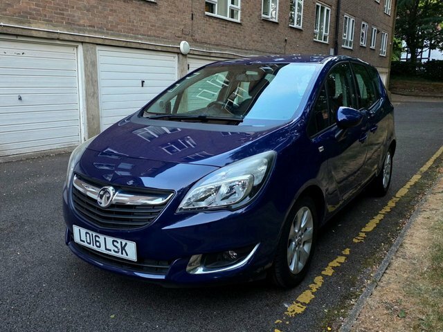 Vauxhall Meriva Life Mpv Blue #3