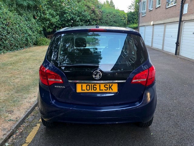 Vauxhall Meriva Life Mpv Blue #6