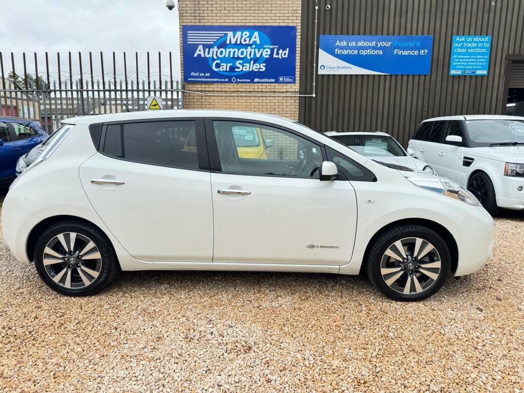 Nissan Leaf Hatchback 30Kwh Tekna 201666 White #4
