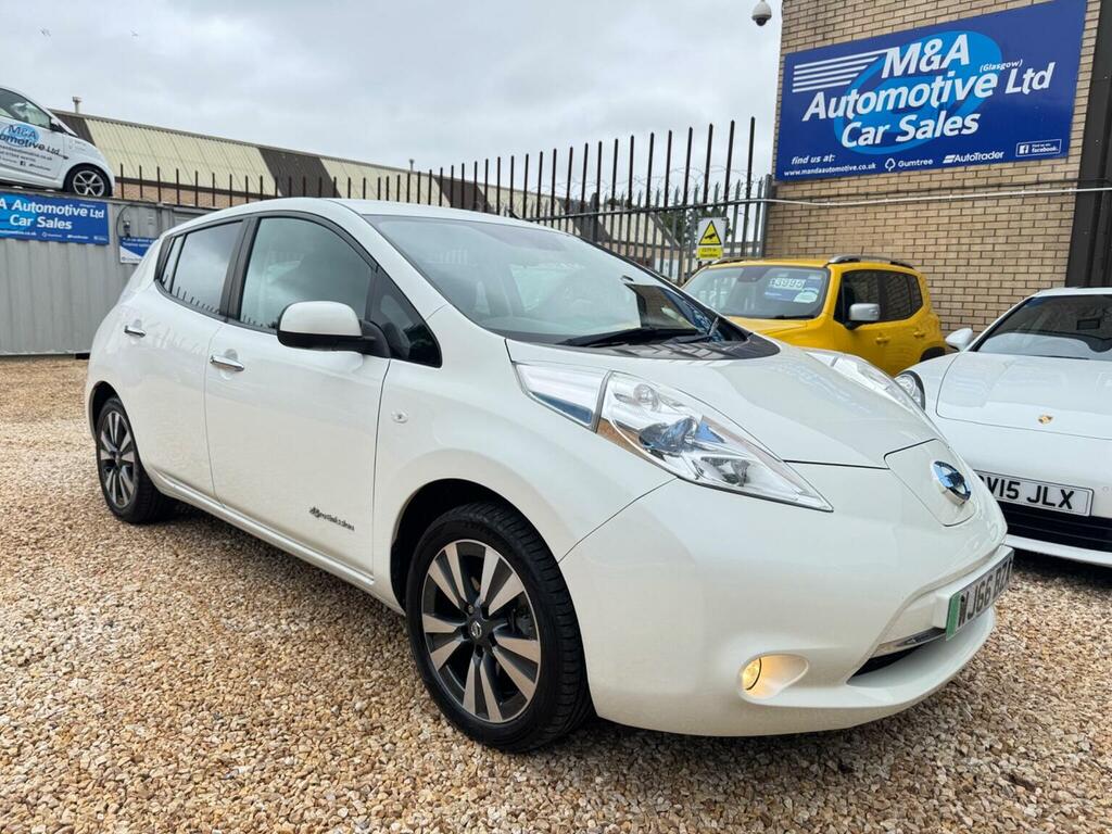 Nissan Leaf Hatchback 30Kwh Tekna 201666 White #2