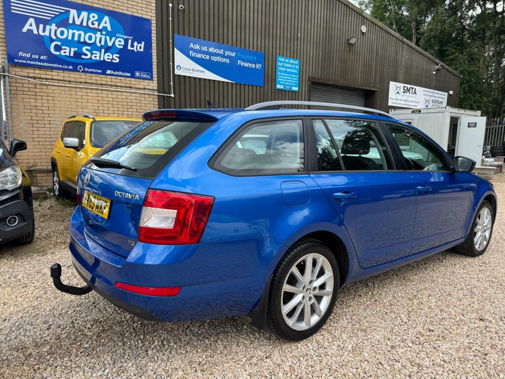 Skoda Octavia 1.6 Tdi Elegance Dsg Euro 5 Ss Blue #4