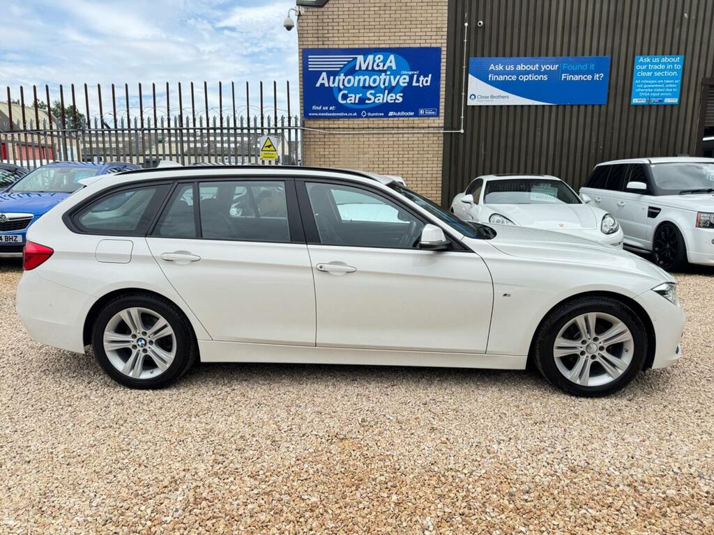 BMW 3 Series 2.0 316D Sport Touring Euro 6 Ss White #6