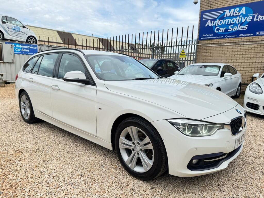 BMW 3 Series 2.0 316D Sport Touring Euro 6 Ss White #2