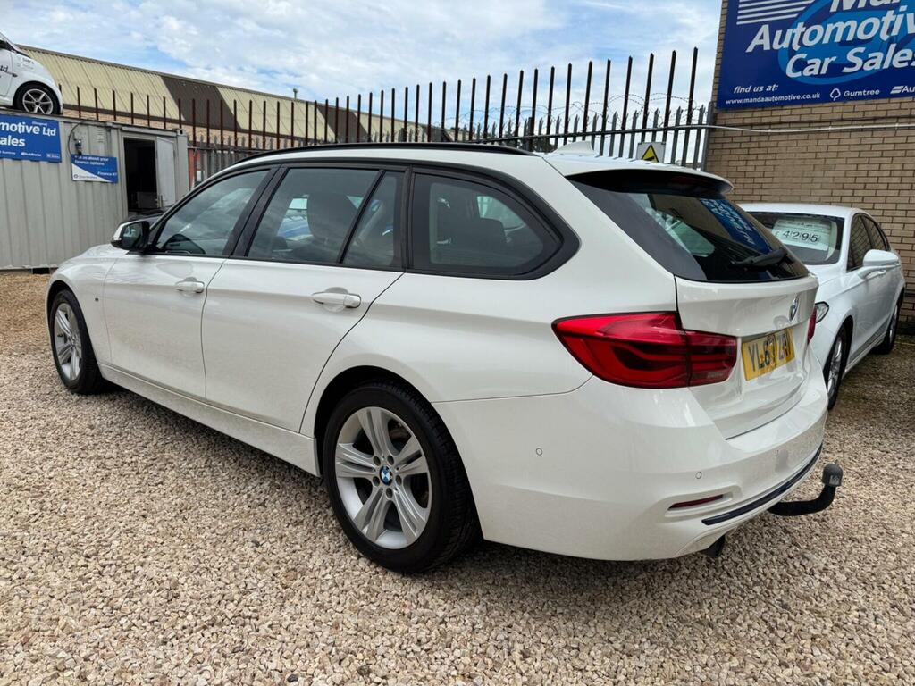 BMW 3 Series 2.0 316D Sport Touring Euro 6 Ss White #4