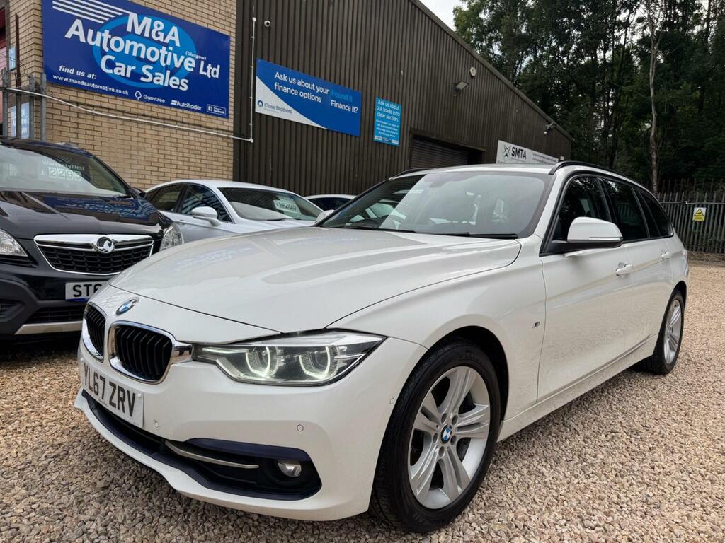 BMW 3 Series 2.0 316D Sport Touring Euro 6 Ss White
