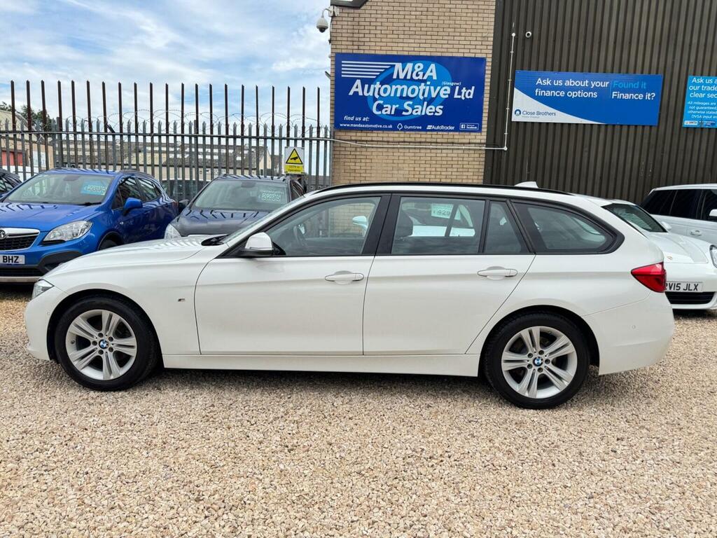 BMW 3 Series 2.0 316D Sport Touring Euro 6 Ss White #5