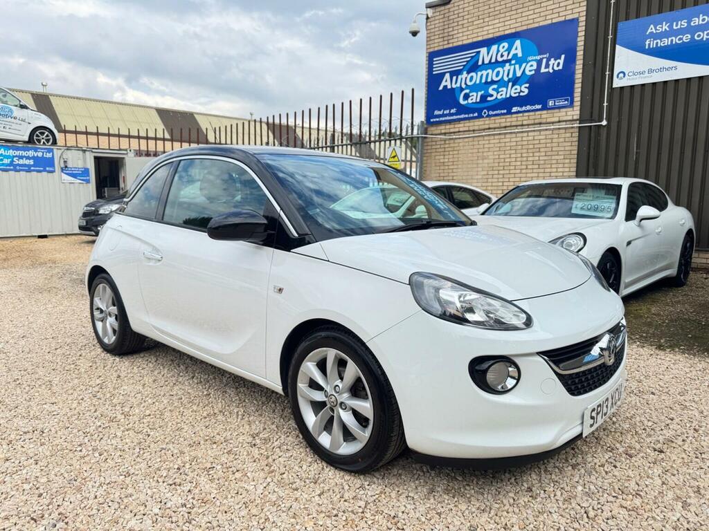 Vauxhall Adam Hatchback 1.4 16V Jam Euro 5 201313 White