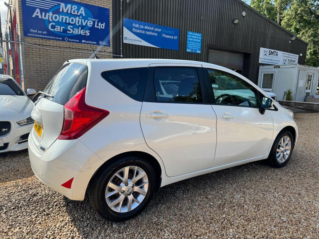 Nissan Note Hatchback 1.5 Dci Acenta Premium Euro 5 Ss KN14XWH White #4