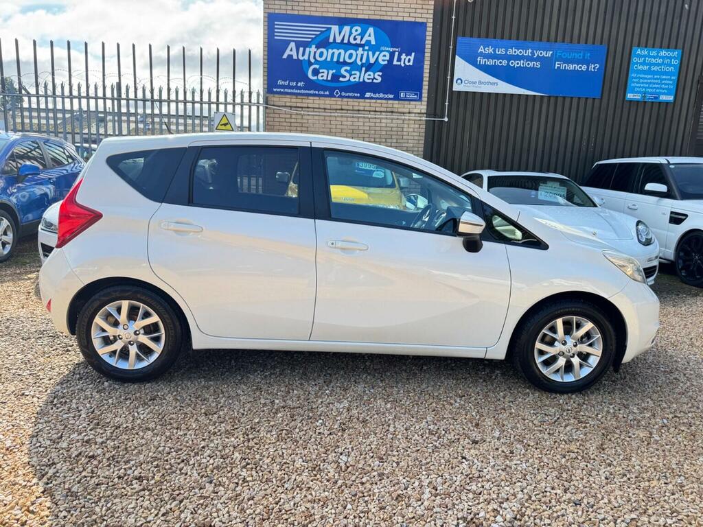 Nissan Note Hatchback 1.5 Dci Acenta Premium Euro 5 Ss KN14XWH White #5