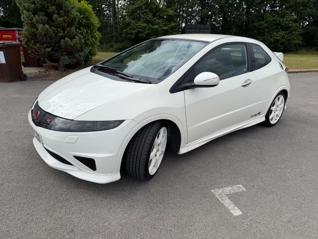 Honda Civic 2.0 I-vtec Type R Championship White White #3